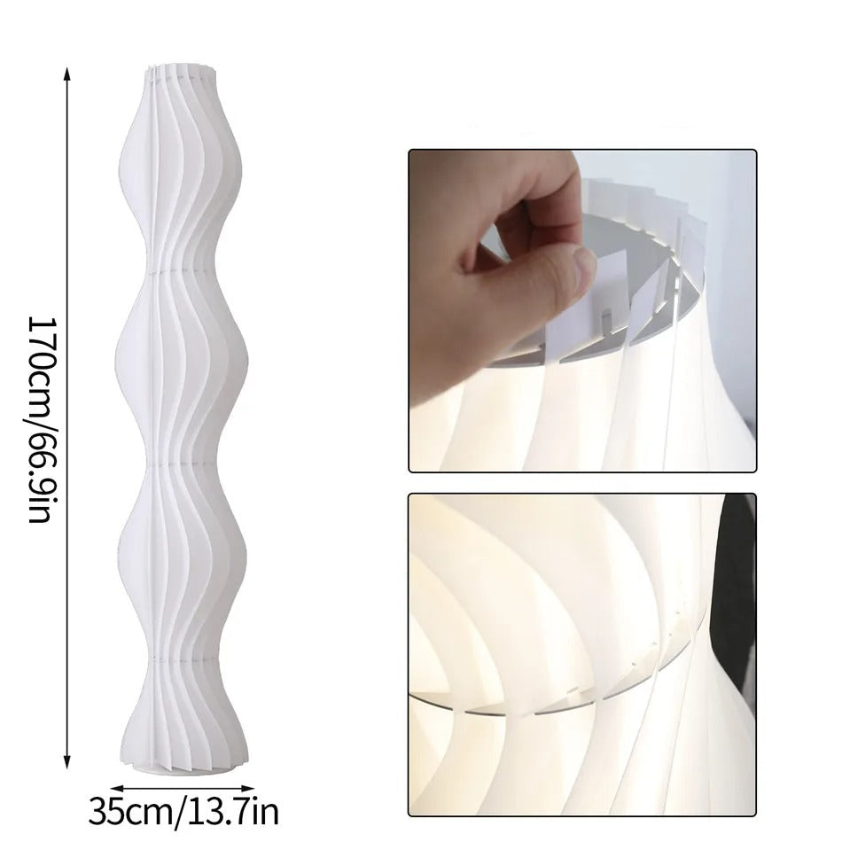 Lampadaire Design Lysia – Sculpture Lumineuse Contemporaine