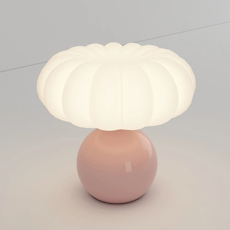 Lampe de Chevet Minimaliste – Pied Blanc ou Rose