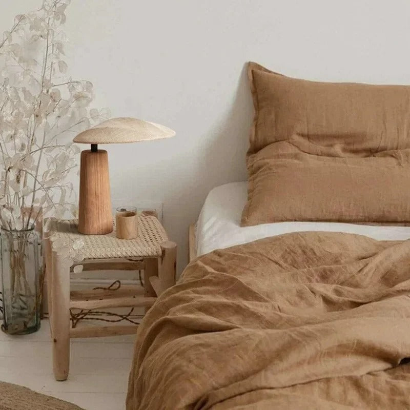 Lampe de Chevet en Bois Style Scandinave