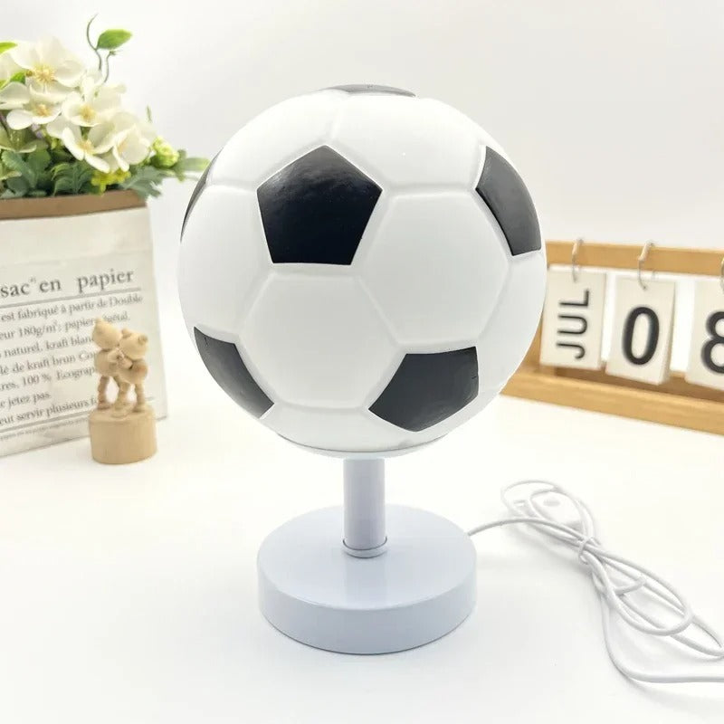 Lampe de Chevet en Forme de Ballon de Football