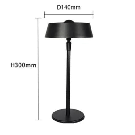 Lampe de Chevet Tactile Rechargeable – Noir ou Blanc
