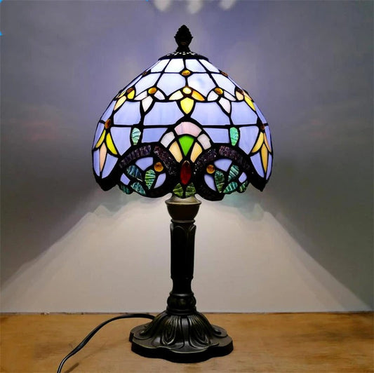 Lampe Tiffany Aurore – Abat-jour en Verre Fait Main