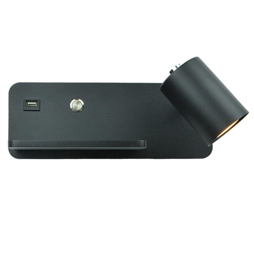 Applique Liseuse Murale avec Chargeur USB et Induction