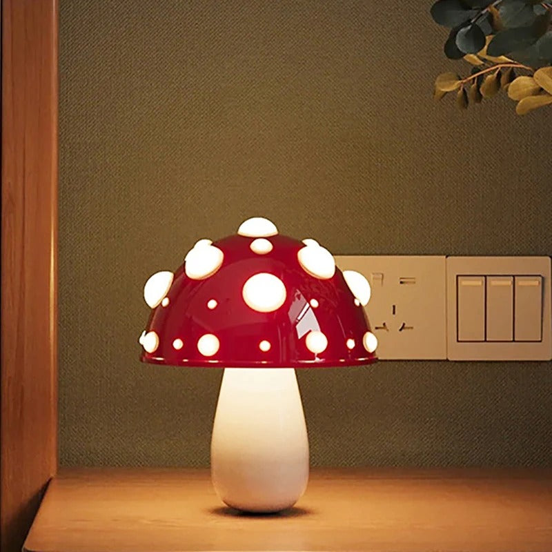 Lampe Champignon Design – Éclairage Tactile Rechargeable