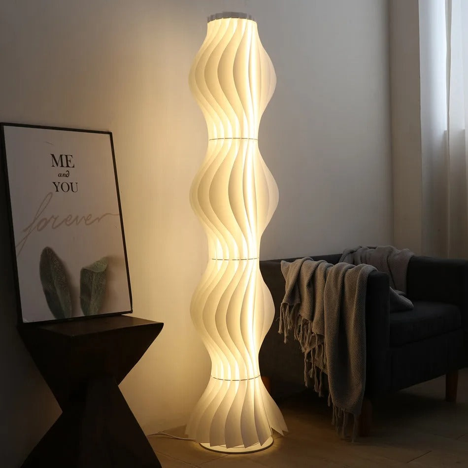 Lampadaire Design Lysia – Sculpture Lumineuse Contemporaine
