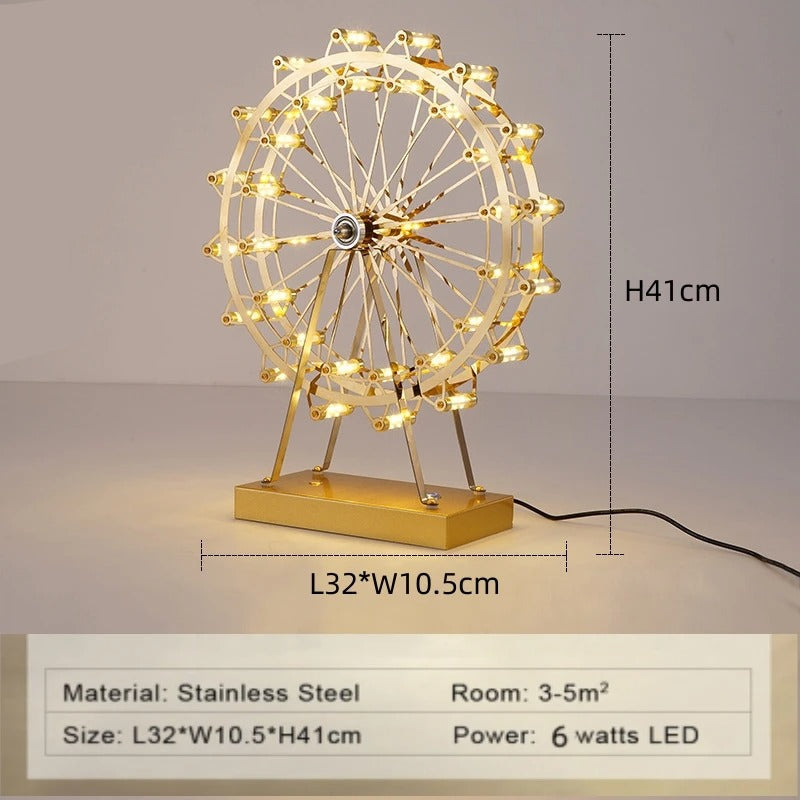 Lampe à Poser Décorative avec Éclairage Multimode