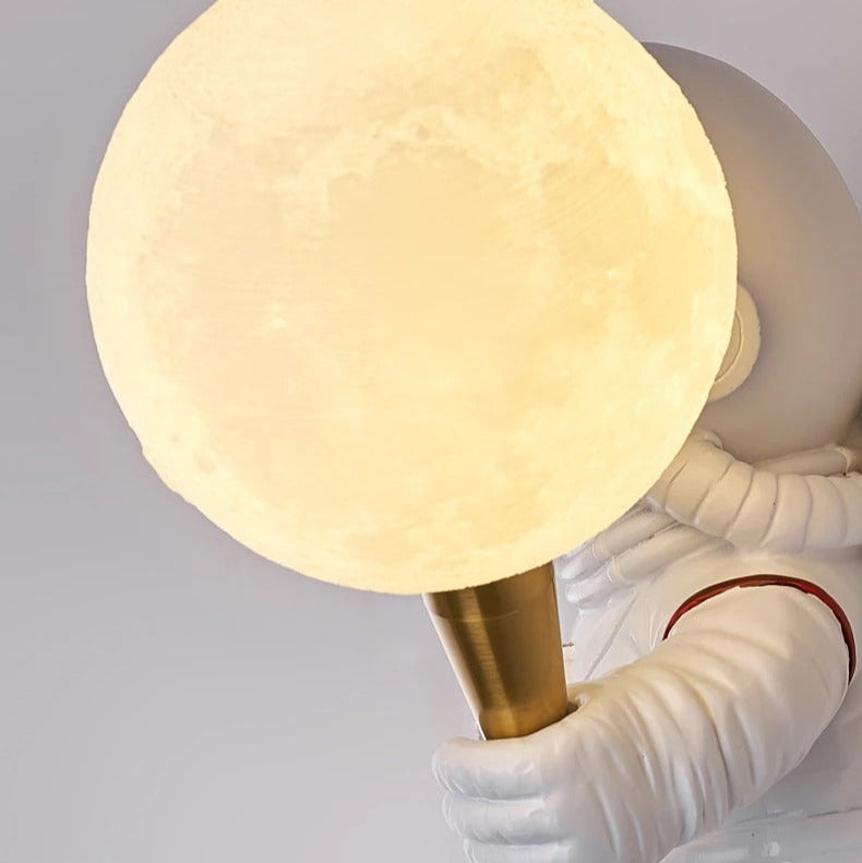 Lampe Astronaute – Veilleuse Décorative Lune et Espace