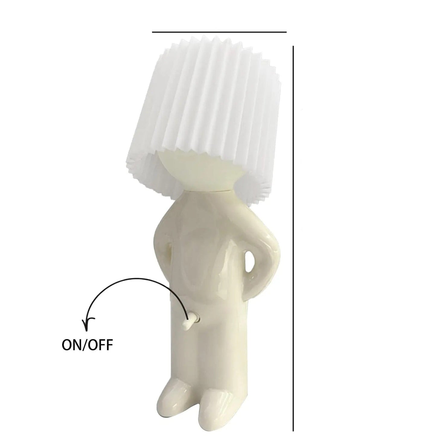 Lampe de chevet enfant personnage avec abat-jour coloré