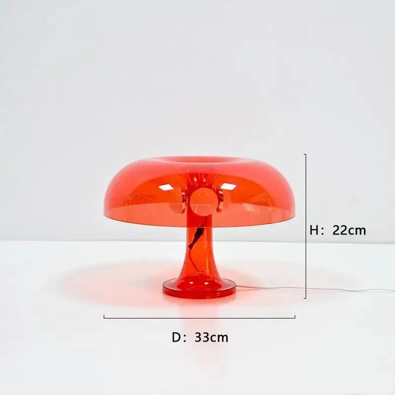 Lampe Champignon Vintage – Décoration Rétro Colorée
