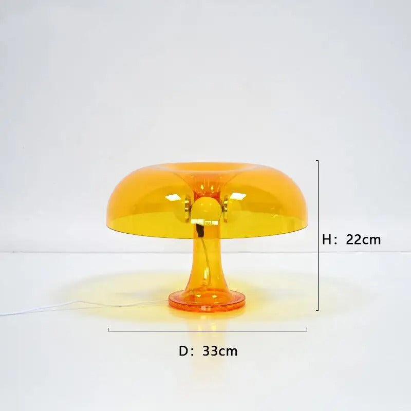 Lampe Champignon Vintage – Décoration Rétro Colorée