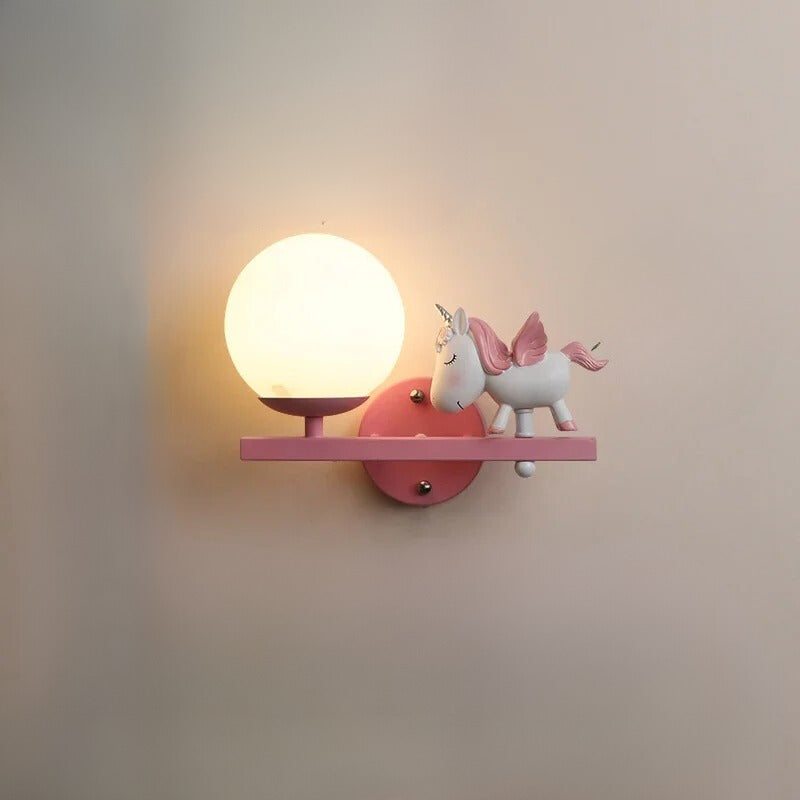 Lampe de chevet licorne pour chambre d'enfant