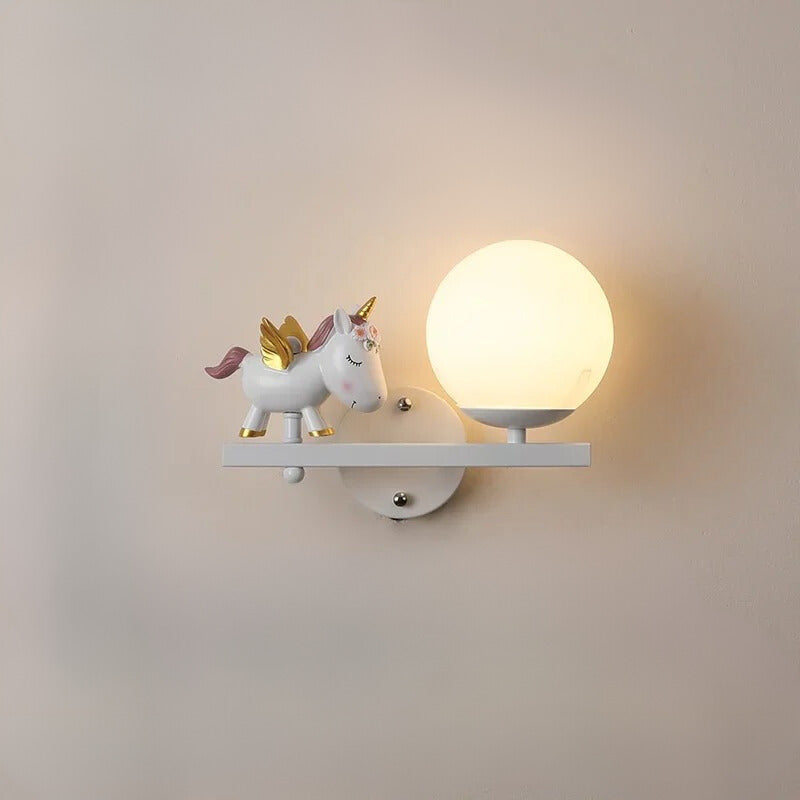 Lampe de chevet licorne pour chambre d'enfant