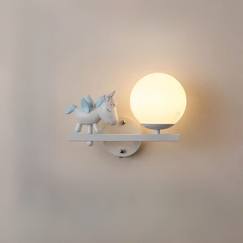 Lampe de chevet licorne pour chambre d'enfant