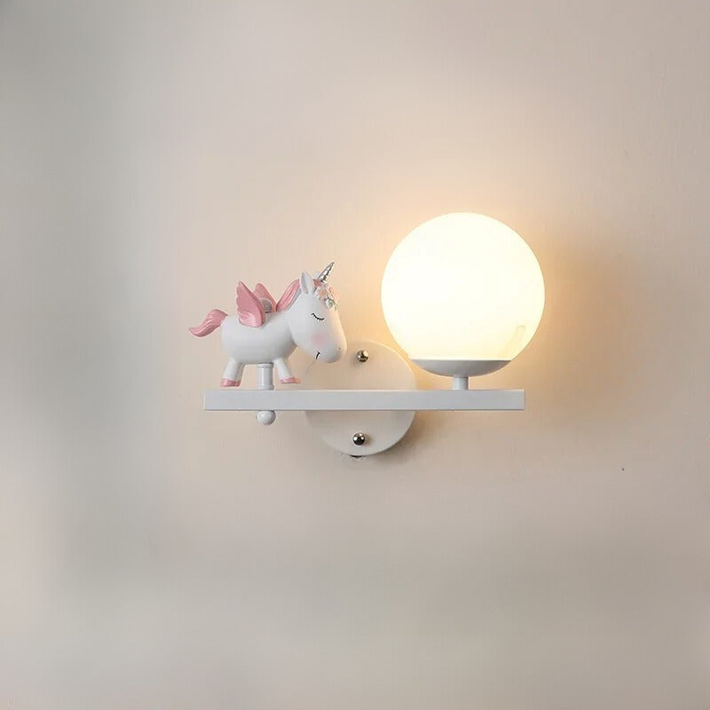 Lampe de chevet licorne pour chambre d'enfant