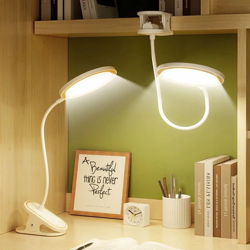 Lampe de Chevet à Pince Rechargeable et Sans Fil