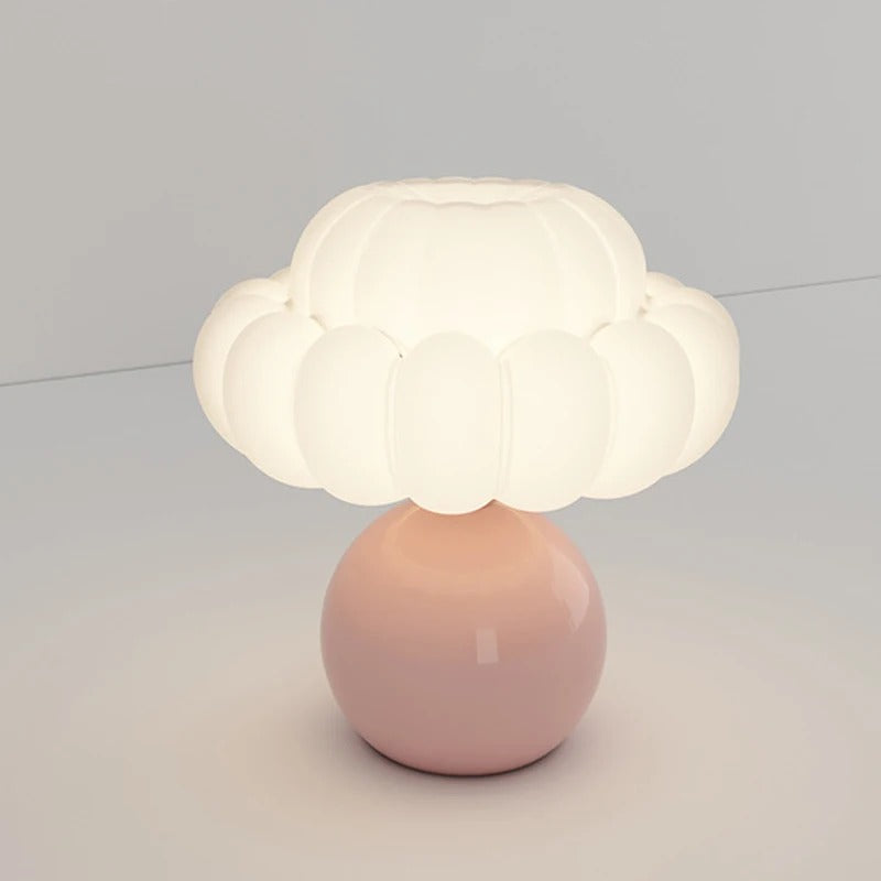 Lampe de Chevet Minimaliste – Pied Blanc ou Rose