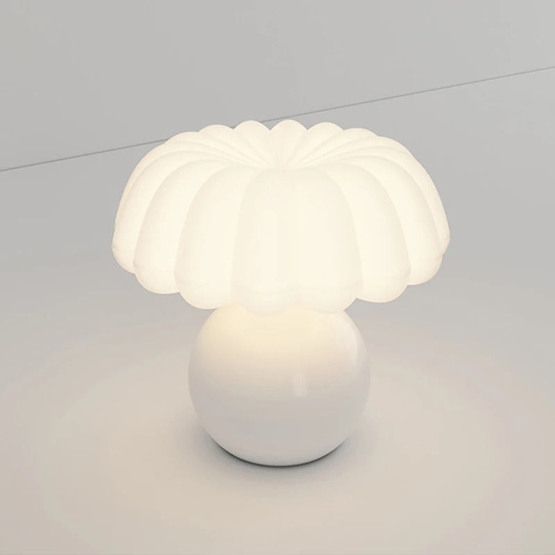 Lampe de Chevet Minimaliste – Pied Blanc ou Rose