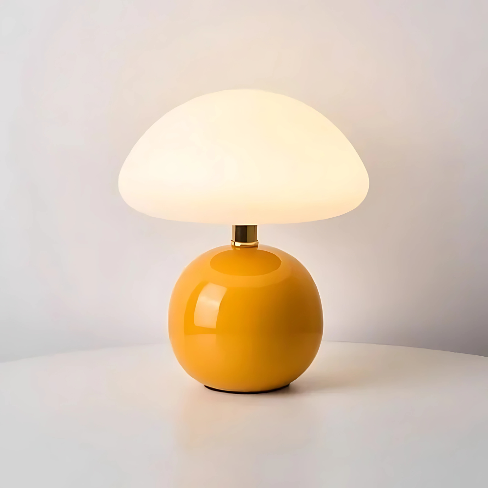 Lampe de Chevet Blanche Design Moderne – Métal et Acrylique