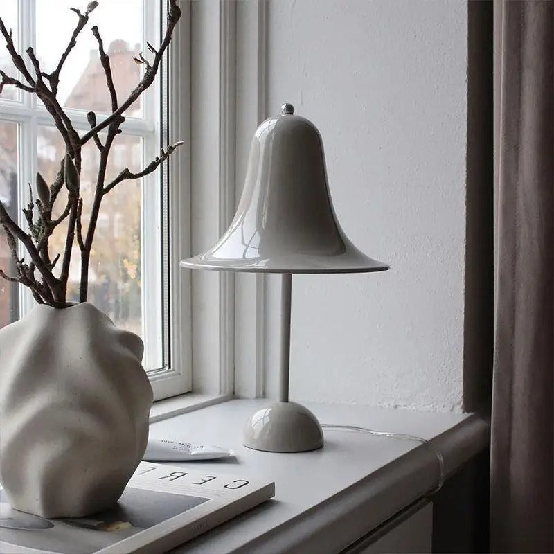 Lampe de Chevet Tactile Sans Fil en Aluminium et Fer