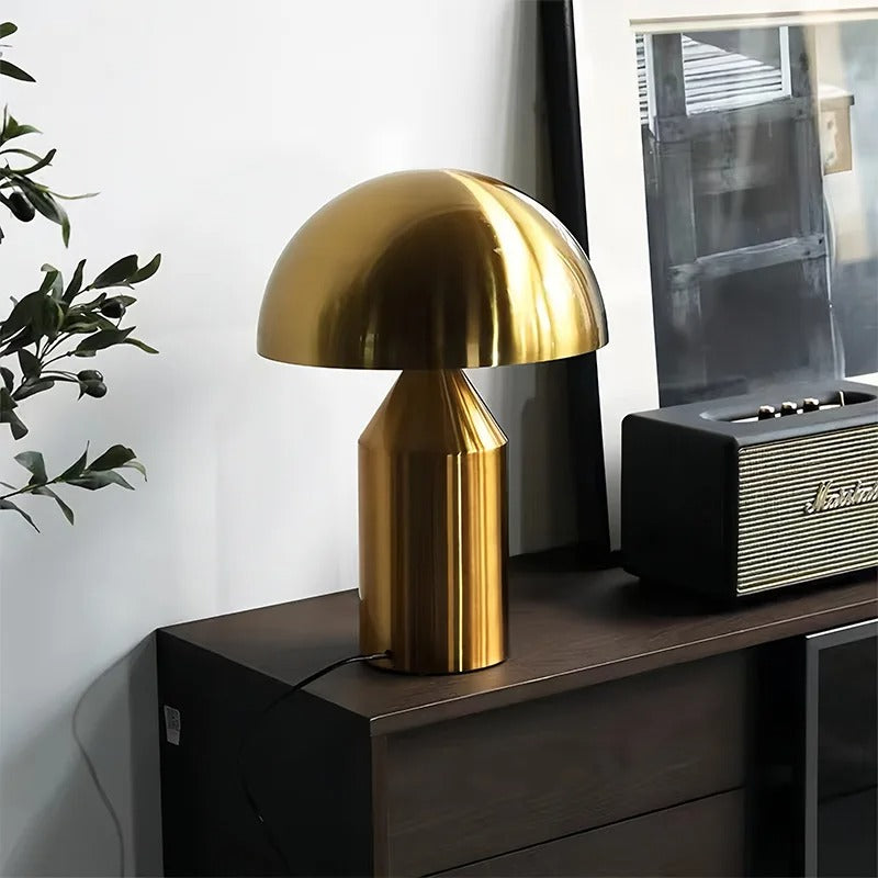 Lampe de Chevet Dorée Design – Élégance Moderne
