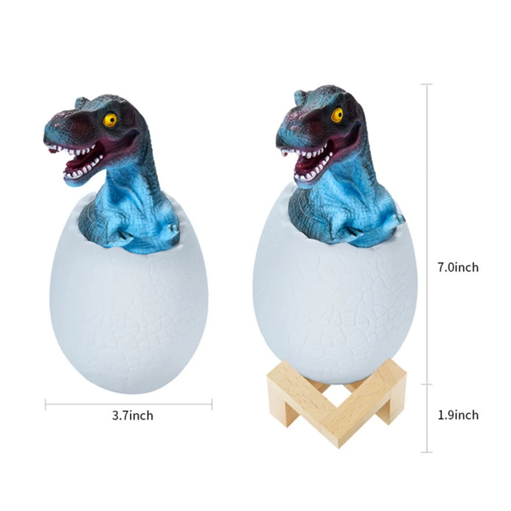 Lampe de Chevet Dinosaure pour Enfant – LED Tactile