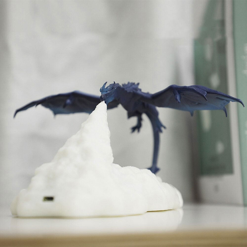 Lampe de Chevet Enfant Dragon Cracheur de Feu