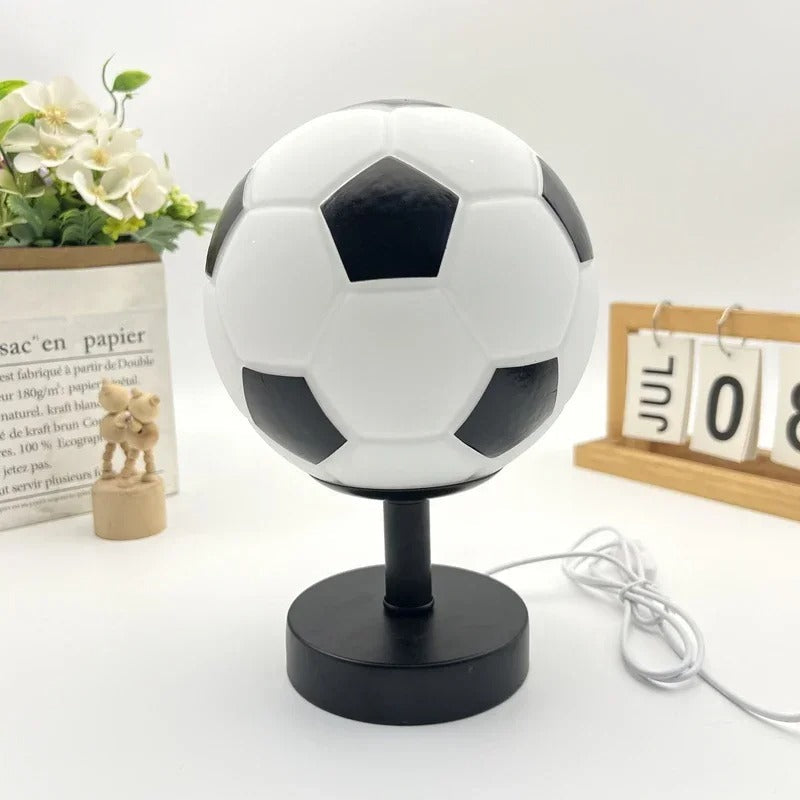 Lampe de Chevet en Forme de Ballon de Football