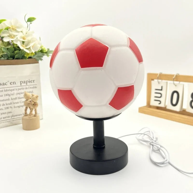 Lampe de Chevet en Forme de Ballon de Football