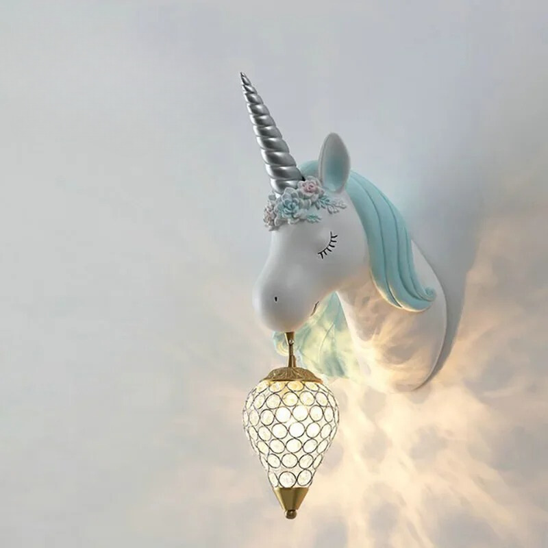Lampe de Chevet Licorne pour Chambre Enfant