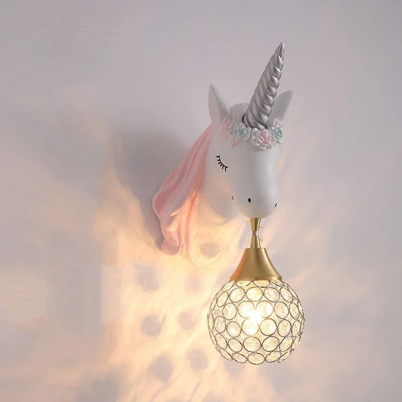 Lampe de Chevet Licorne pour Chambre Enfant