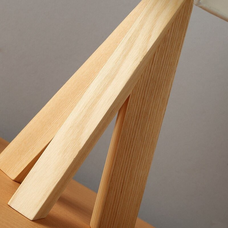 Lampe de Chevet en Bambou et Tissu – Style Naturel