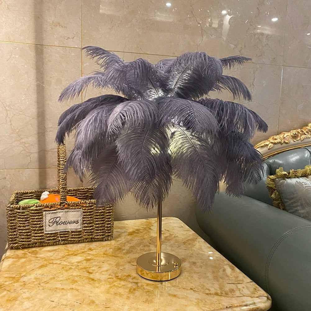 Lampe de Chevet Plume – Élégance et Lumière Douce
