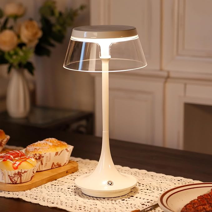 Lampe de Chevet Tactile Sans Fil Rechargeable