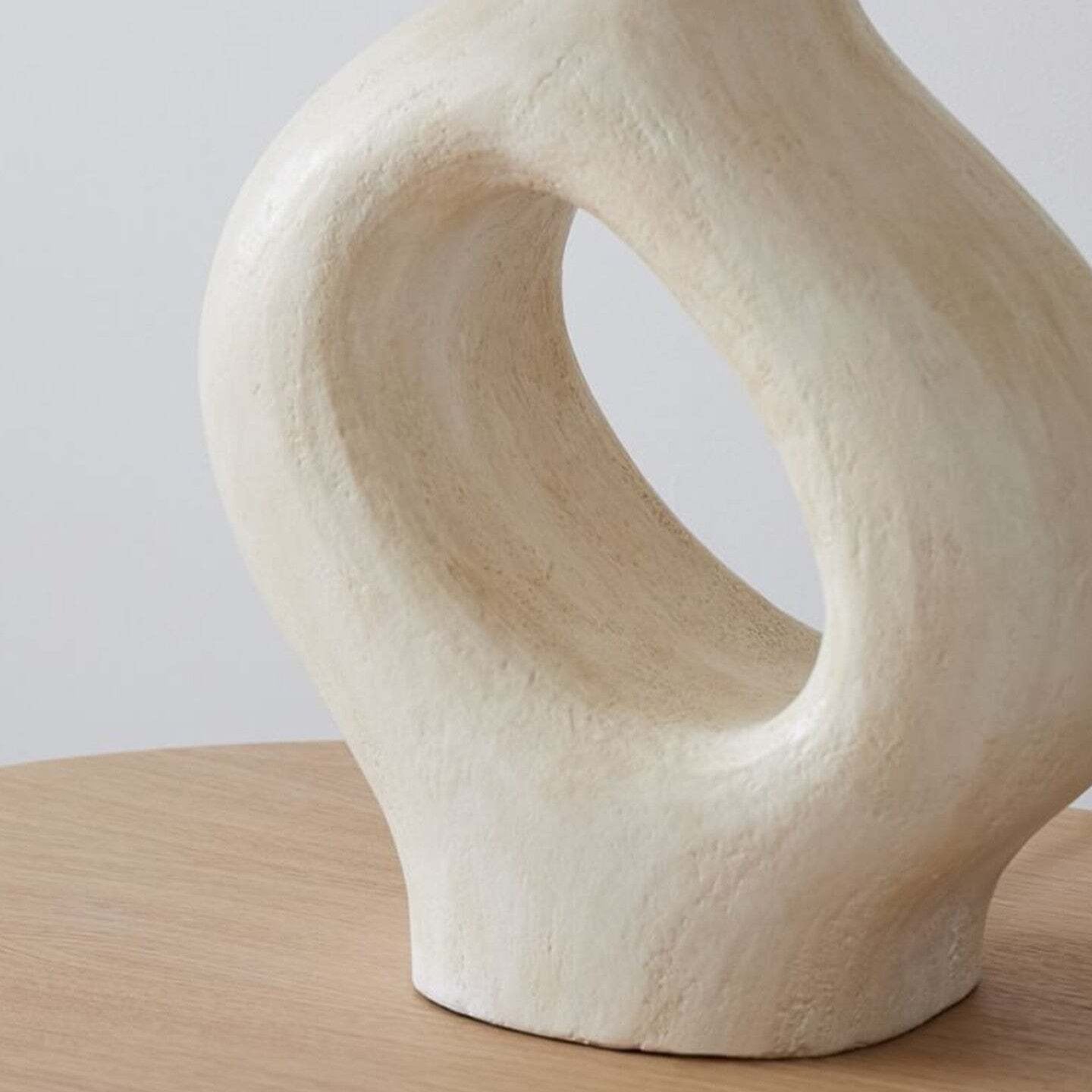 Lampe de Chevet Scandinave en Céramique et Tissu