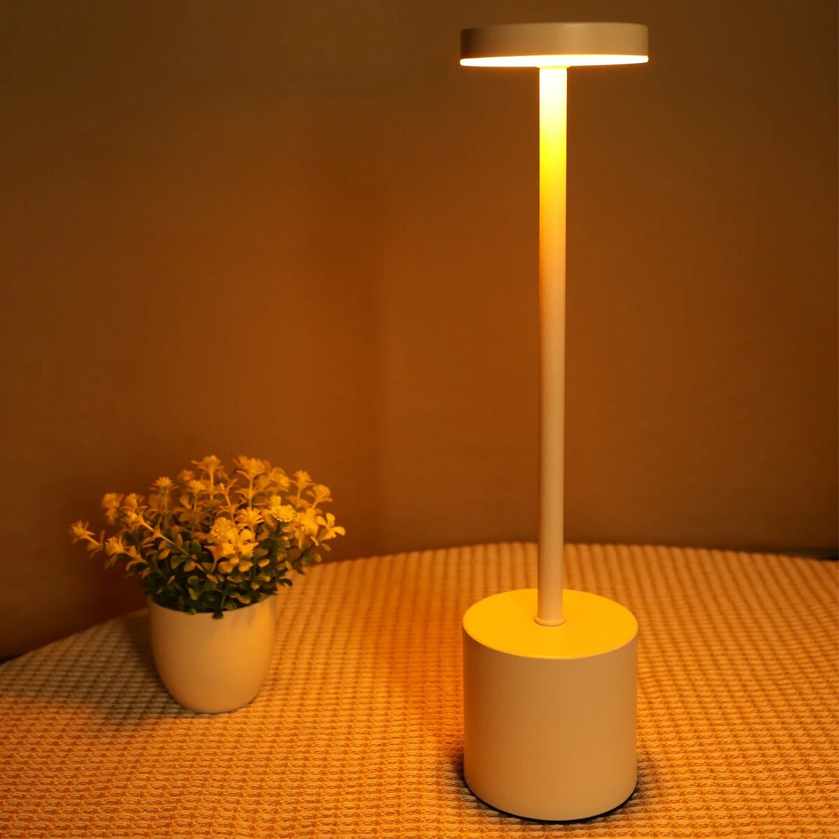 Lampe de Chevet Tactile Sans Fil Rechargeable