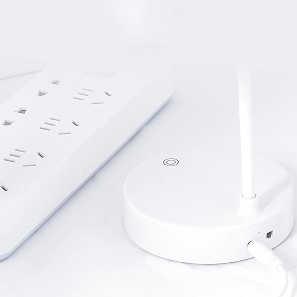Lampe de Chevet Tactile Flexible – Blanc Mat