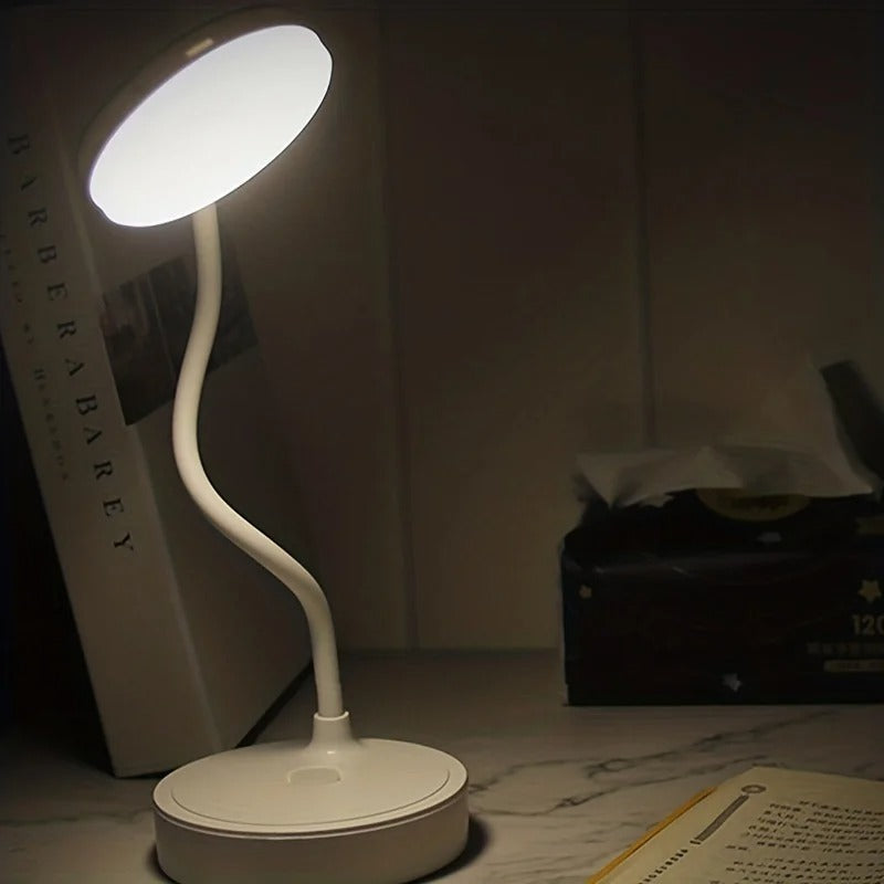 Lampe de Chevet Tactile Flexible – Blanc Mat