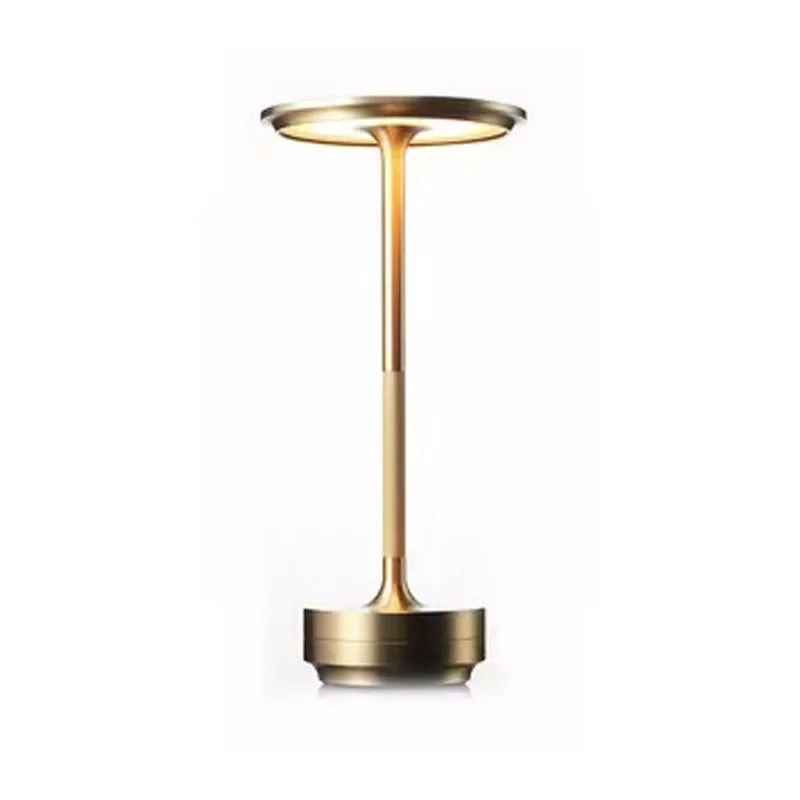 Lampe de Chevet Tactile Sans Fil Rechargeable en Métal