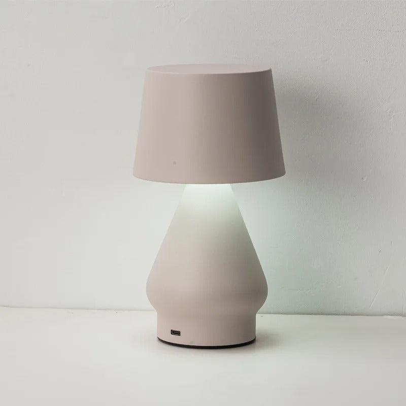 Lampe de Chevet Tactile Terracotta – Style Scandinave