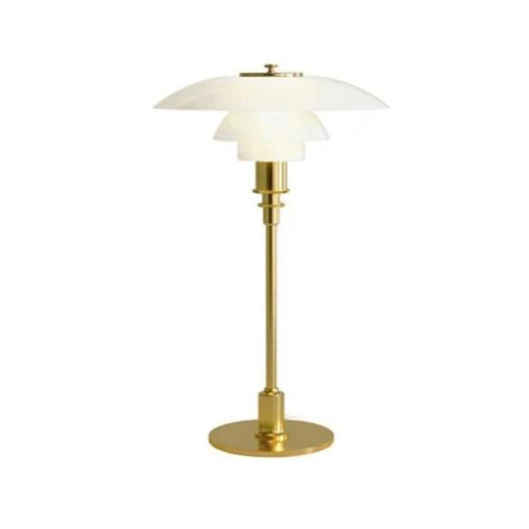 Lampe de Chevet Design en Métal et Verre