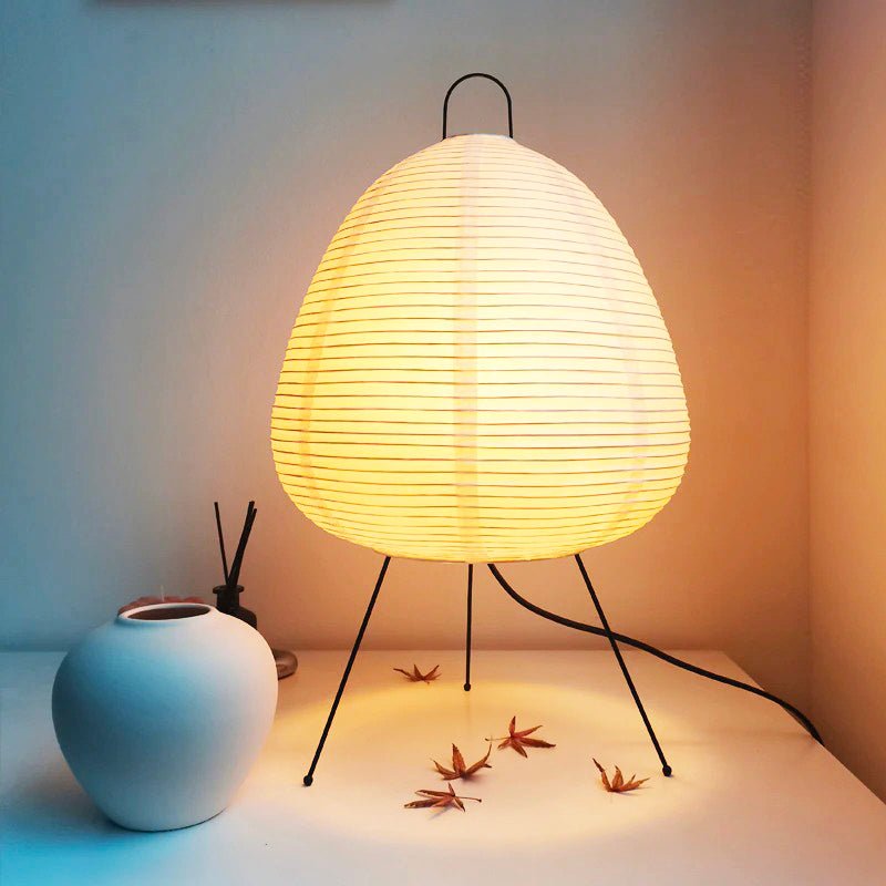 Lampe en Papier Japonaise – Style Zen et Lumière Douce