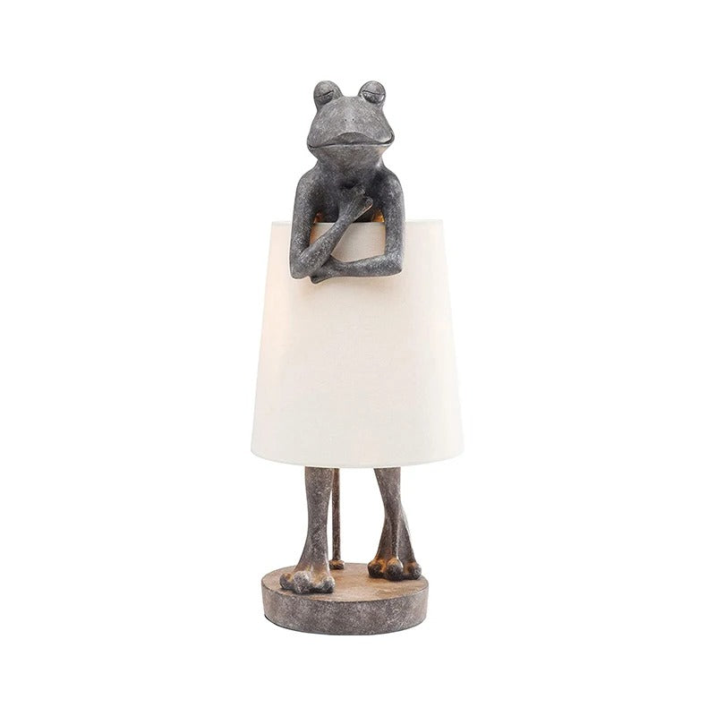 Lampe de Chevet Grenouille en Résine et Tissu