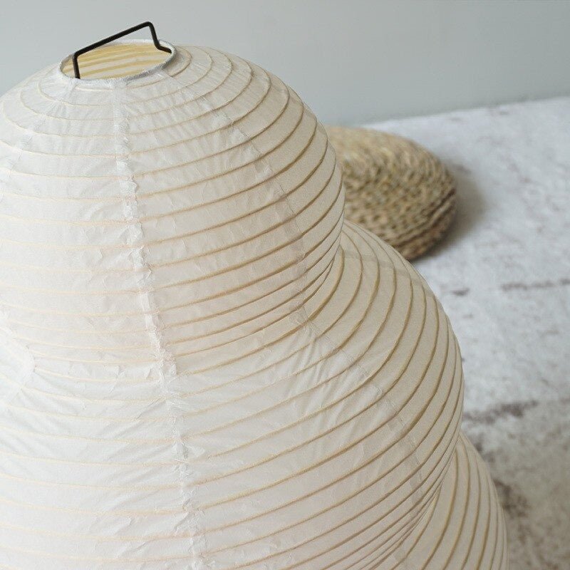 Lampe Japonaise en Papier de Riz – Structure Métal