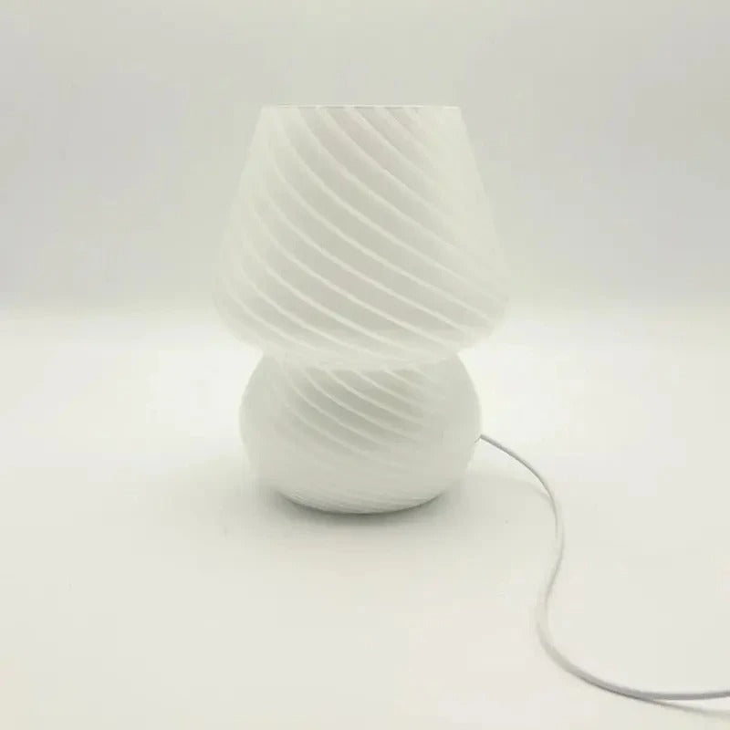 Lampe en Pâte de Verre Artisanale – H23 cm