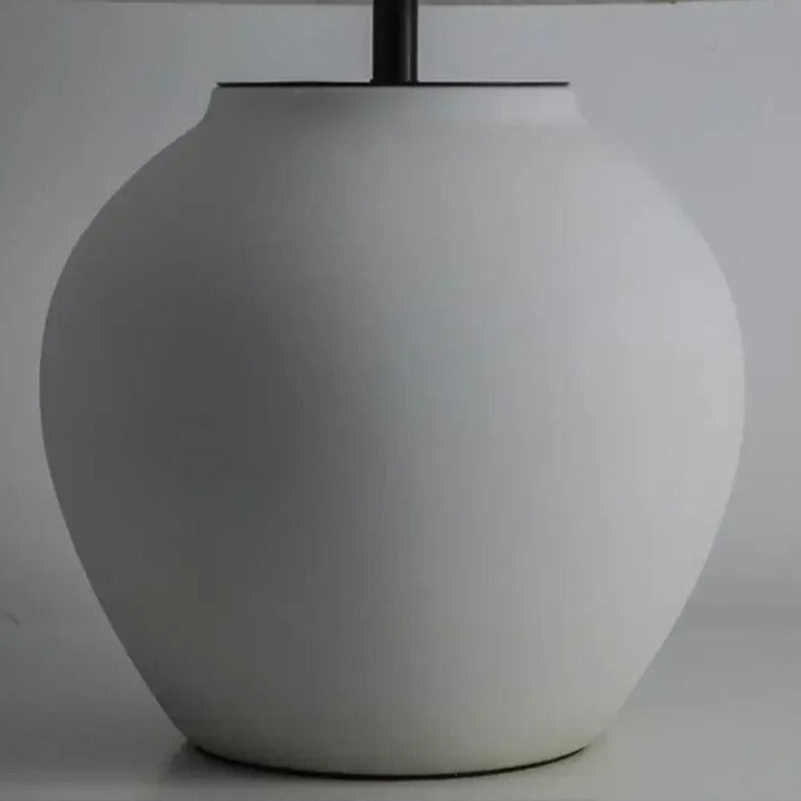 Lampe de chevet style japonais en céramique