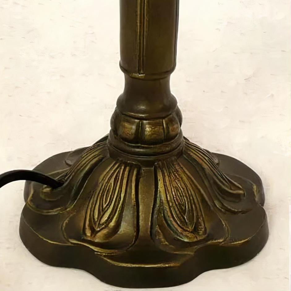 Lampe de Chevet Bleue Style Tiffany – Design Vintage