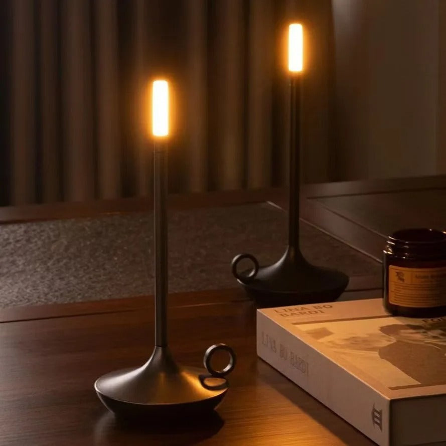 Lampe de Chevet Industrielle Sans Fil Rechargeable