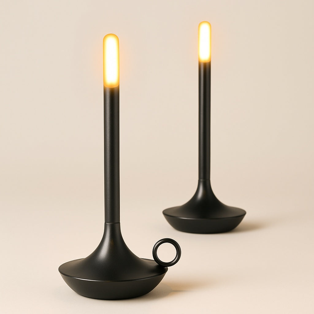 Lampe de Chevet Industrielle Sans Fil Rechargeable