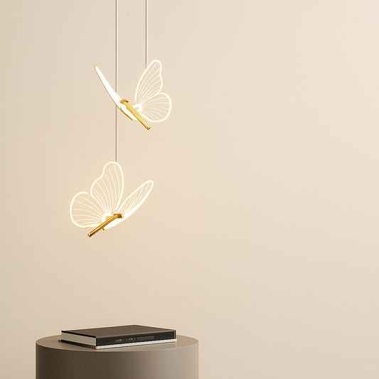 Lampe Suspension Papillon – Luminaire Décoratif Poétique