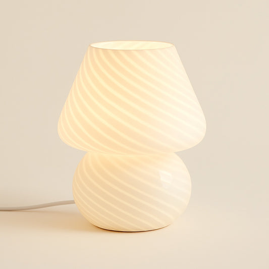 Lampe en Pâte de Verre Artisanale – H23 cm